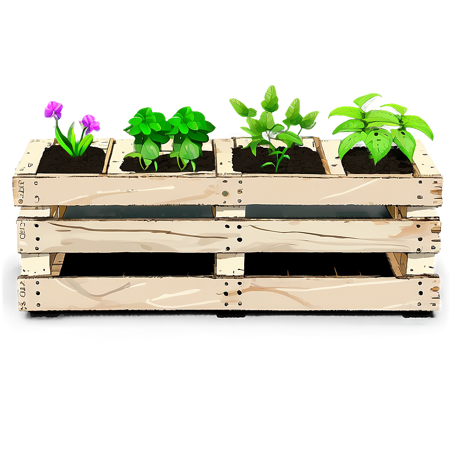 Pallet Garden Png Uay58