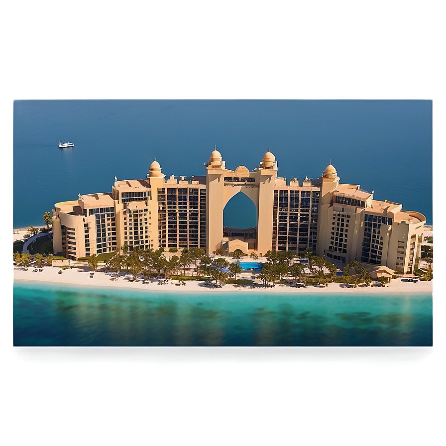 Palm Jumeirah Island Png 06242024