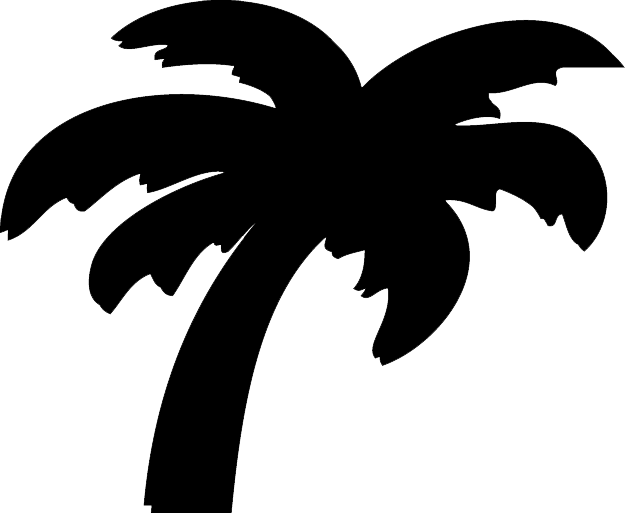 Palm Silhouette Graphic