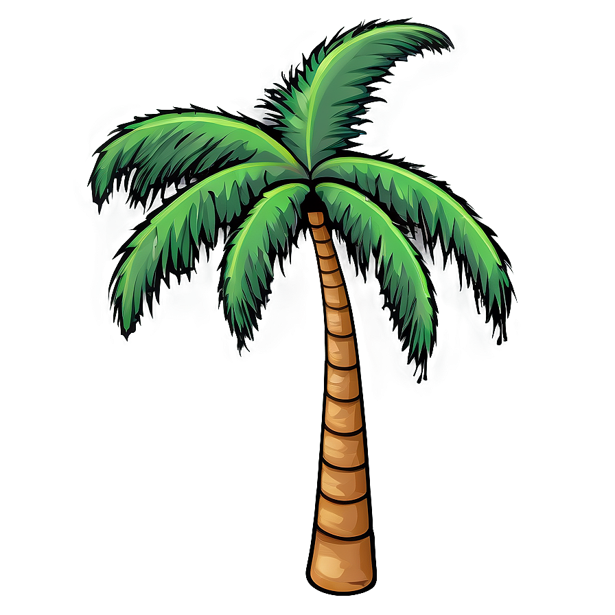 Palm Tree Clip Art Png 04292024