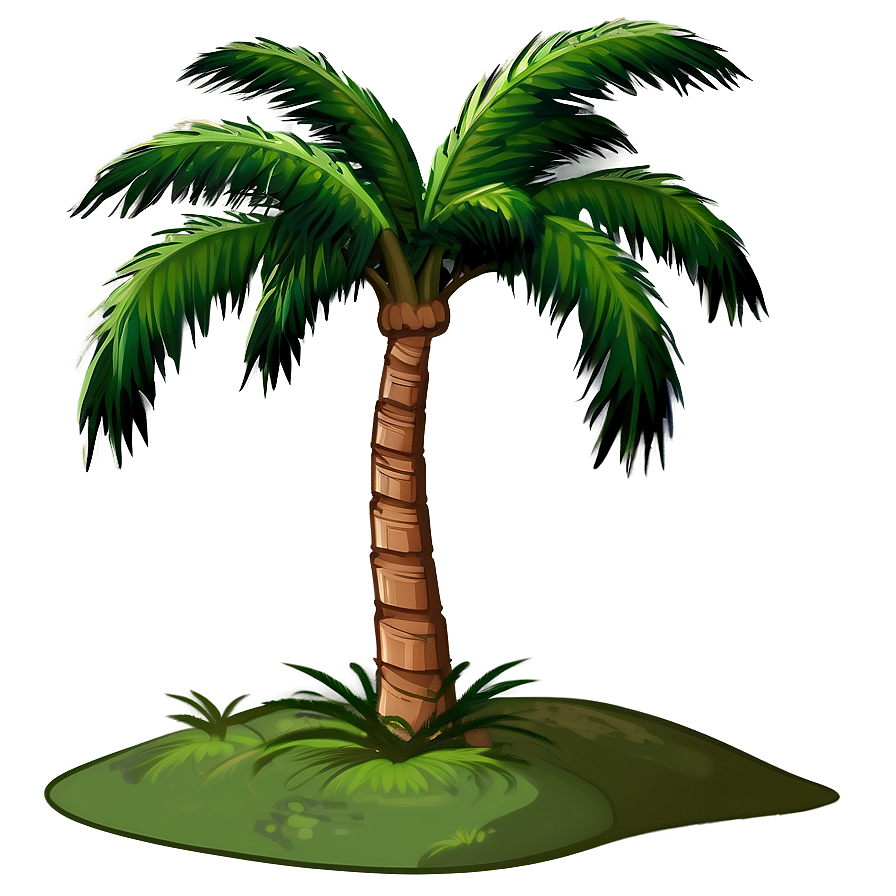 Palm Tree Landscape Png Kol15