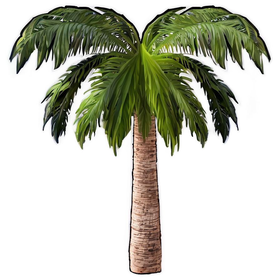 Palm Tree Oasis Png 04292024