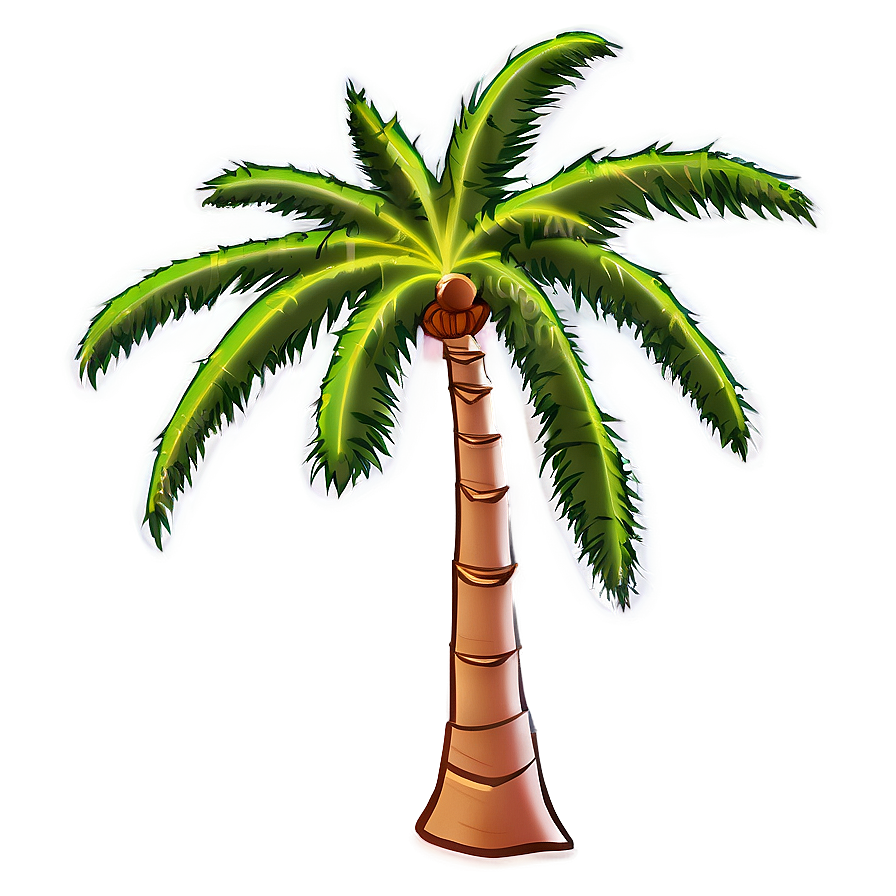 Palm Tree Outline Png 30