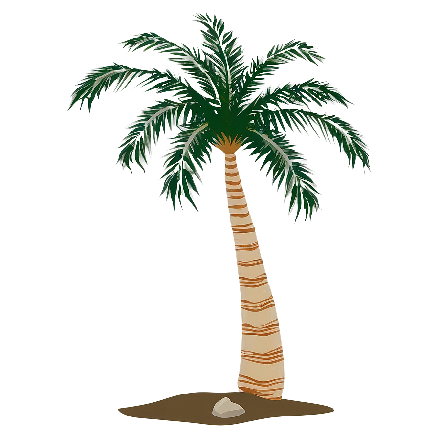 Palm Tree Scene Png Hwd25