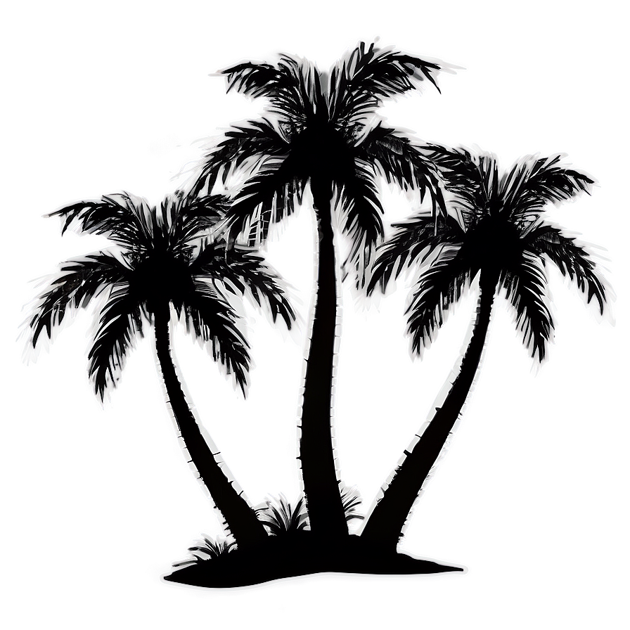 Palm Tree Silhouette Png 79