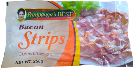 Pampangas Best Bacon Strips Package