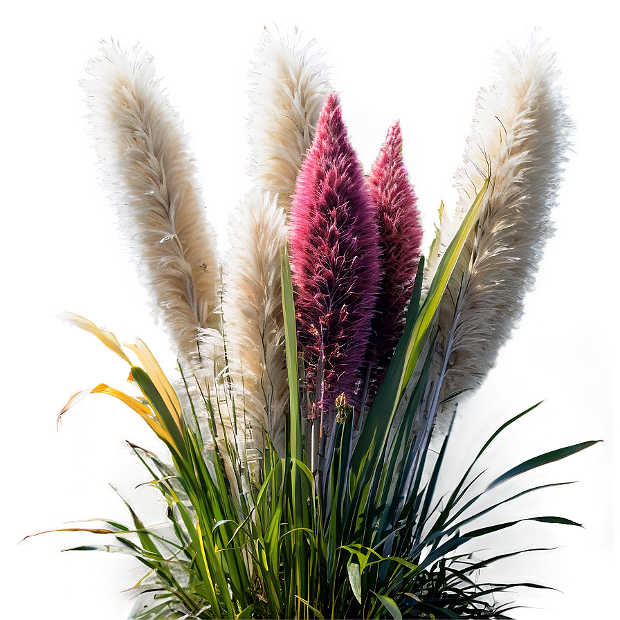 Pampas Grass Garden Png 83