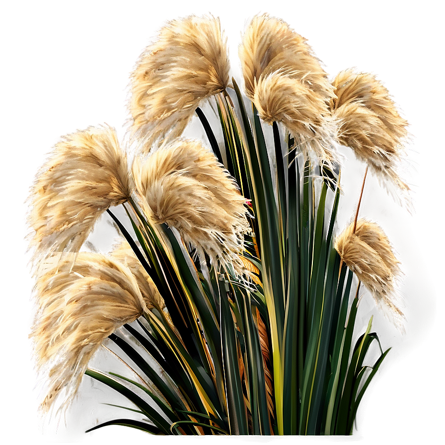 Pampas Grass Landscape Png 06272024