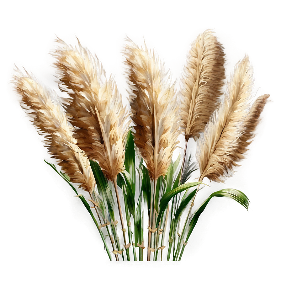 Pampas Grass Pattern Png Uvg