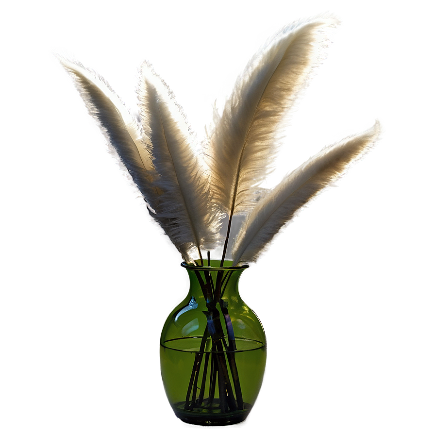 Pampas In Vase Png 12