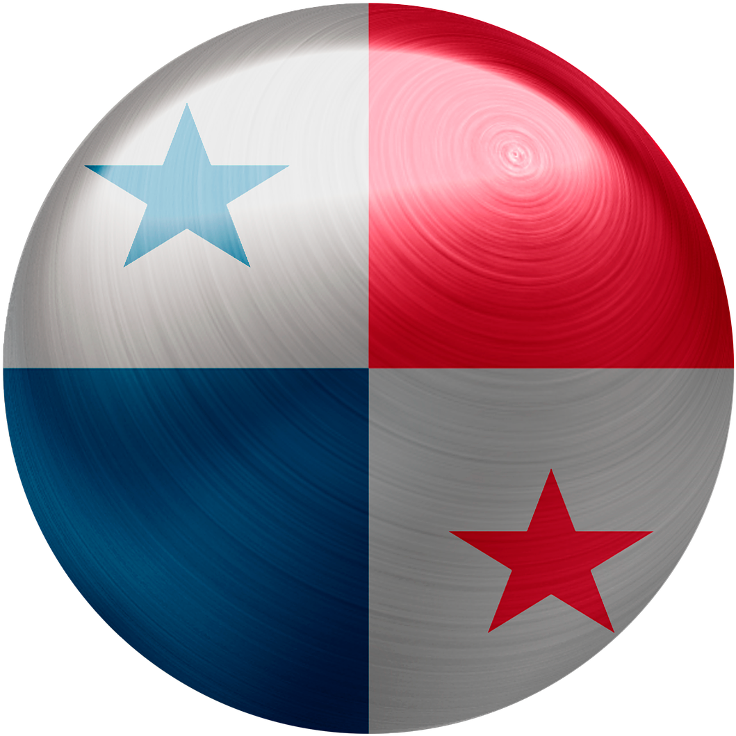 Panama Flag Spherical Representation