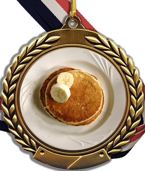 Pancake Medal Hybrid