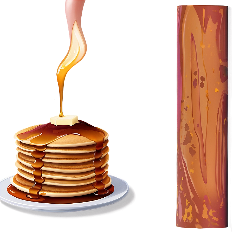 Pancake Stack Breakfast Png Bqc99