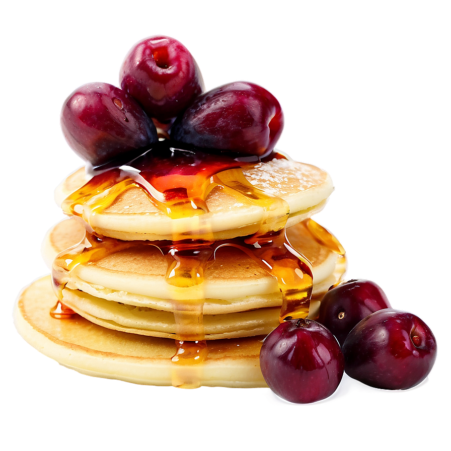 Pancake With Fruit Compote Png Ilp