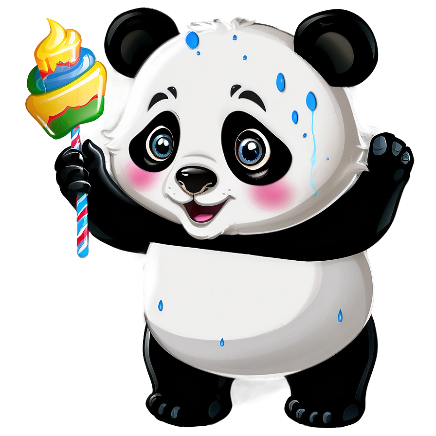 Panda Birthday Party Png 05062024