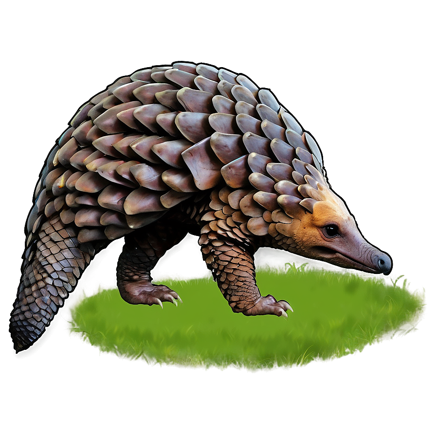 Pangolin In Nature Background Png Lmm75