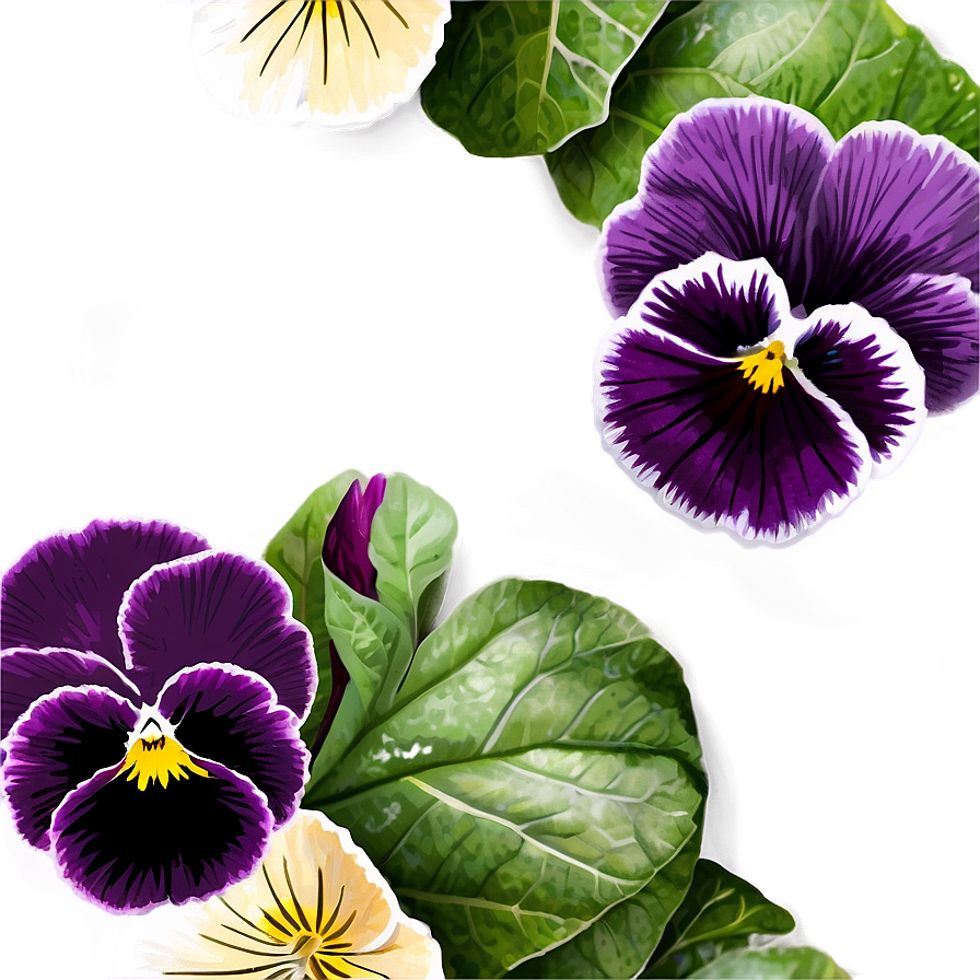 Pansy Background Png 06232024