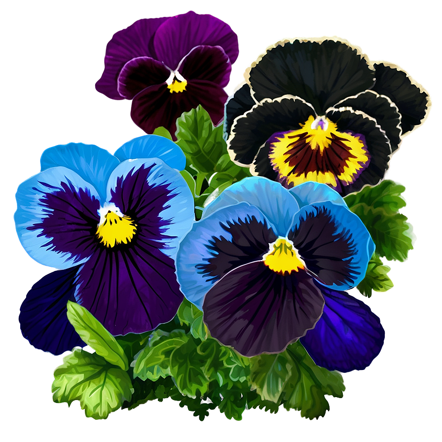 Pansy Background Png 54