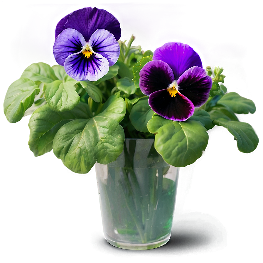 Pansy Background Png Vlb10