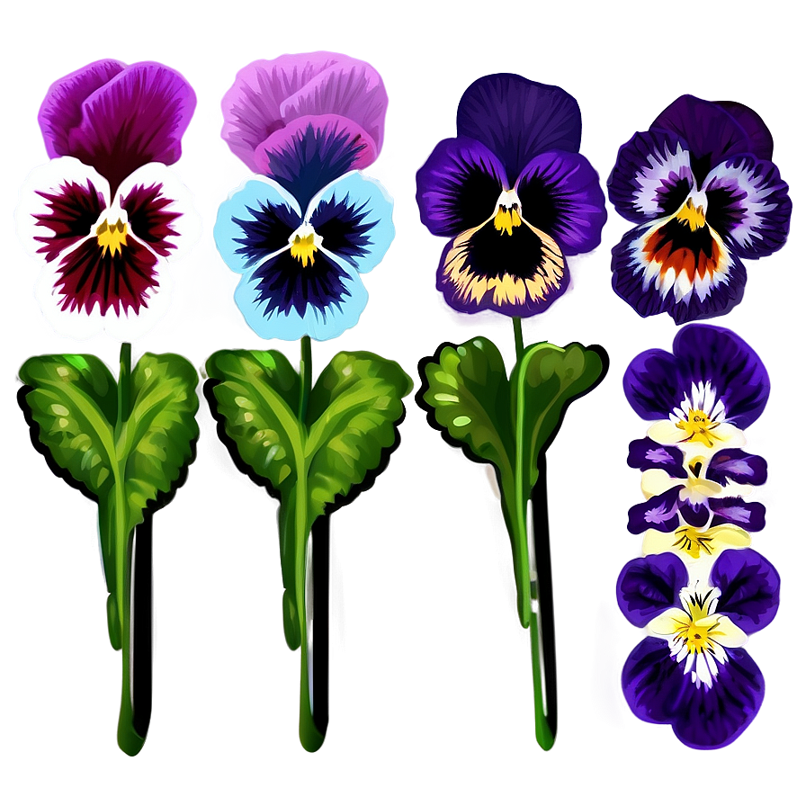 Pansy Clip Art Png Ojf