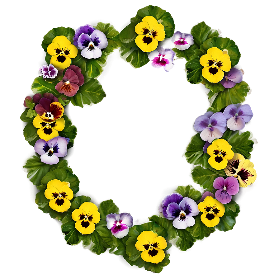 Pansy Frame Png Jbk7