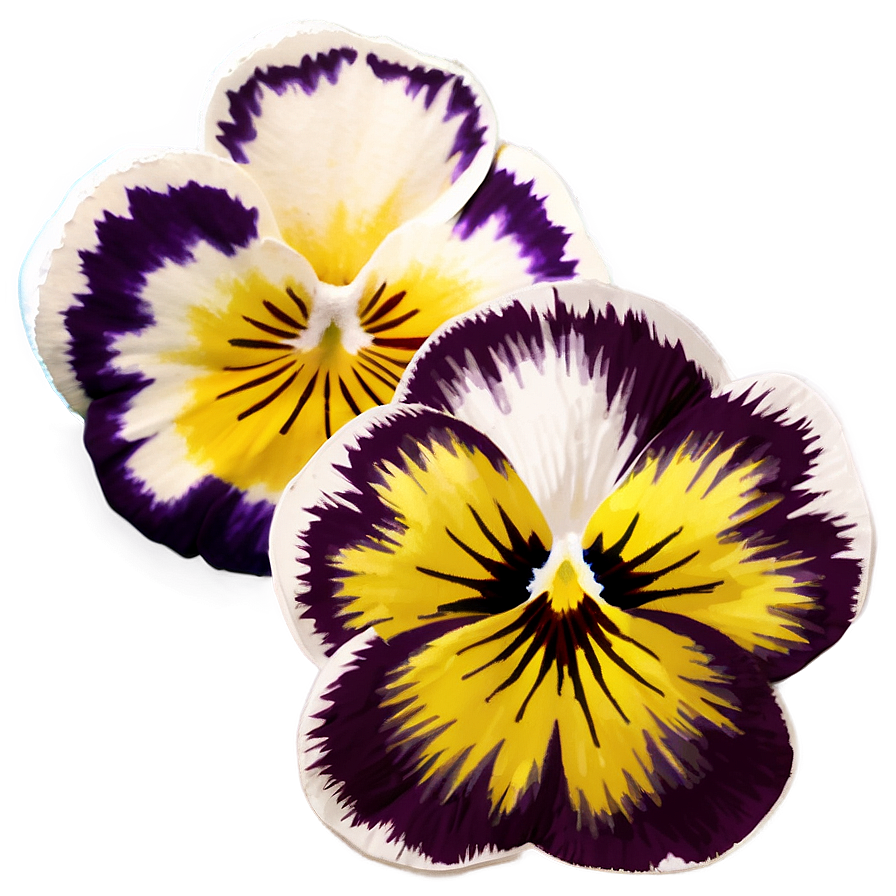 Pansy Illustration Png Aas