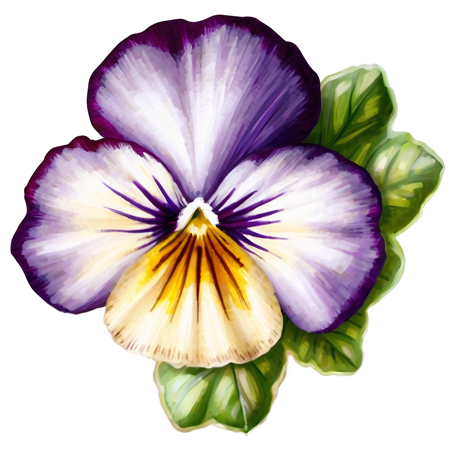 Pansy Illustration Png Dvk94