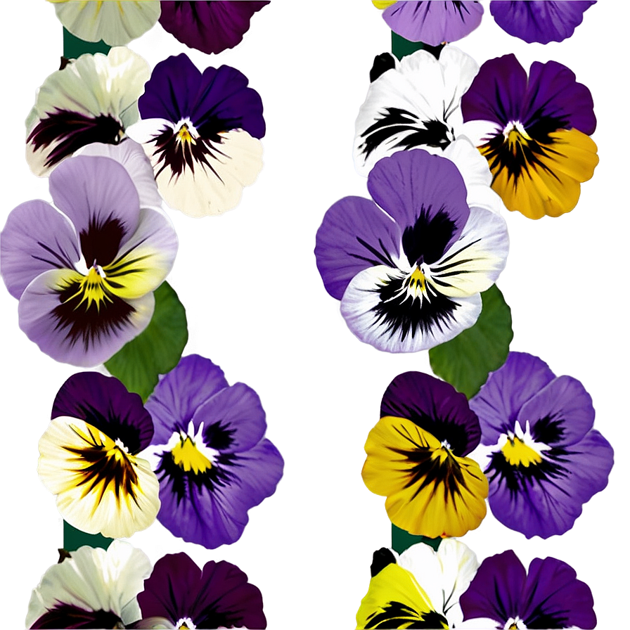 Pansy Pattern Png Imr