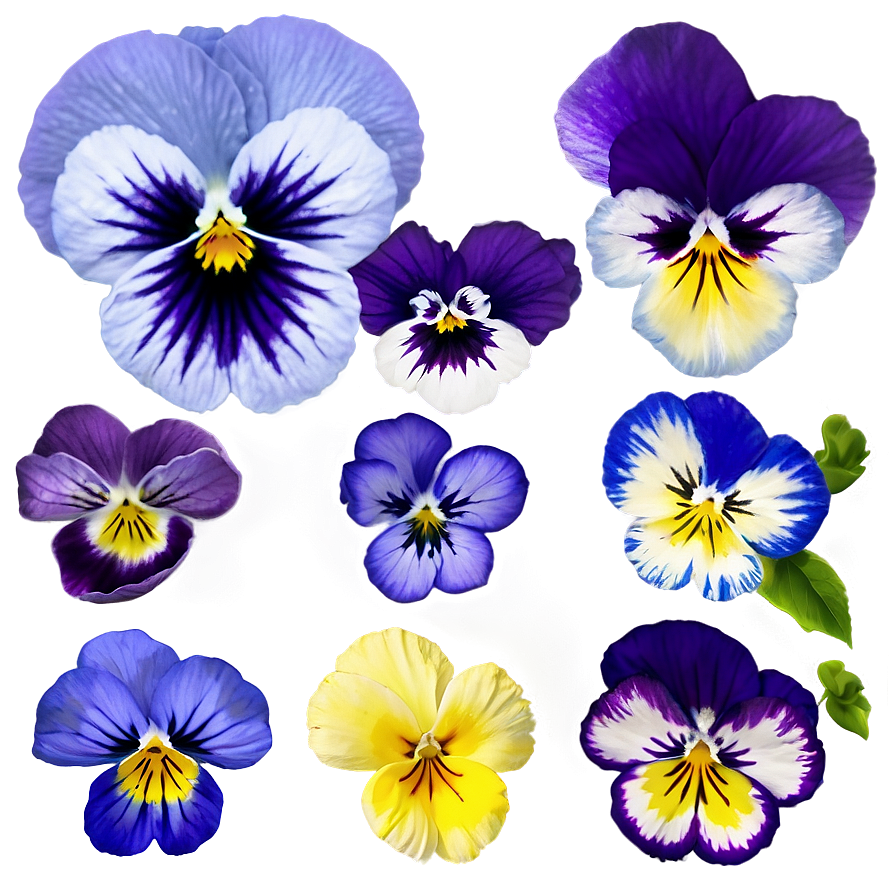 Pansy Petals Png 6