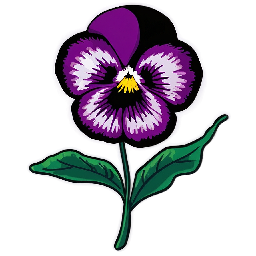 Pansy Vector Png 06232024