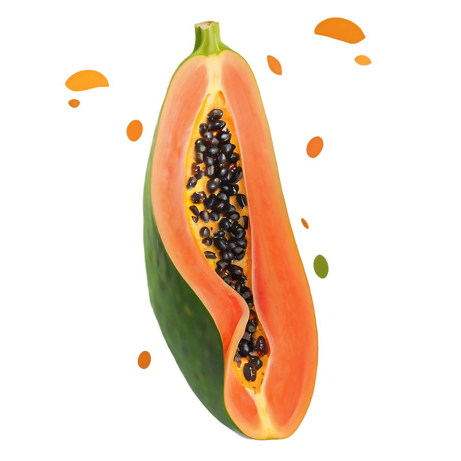 Papaya Illustration Png Yxu