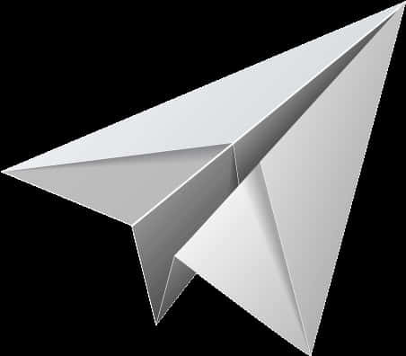 Paper Airplane3 D Rendering