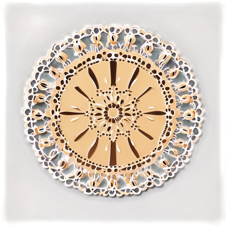 Paper Craft Doily Png 43