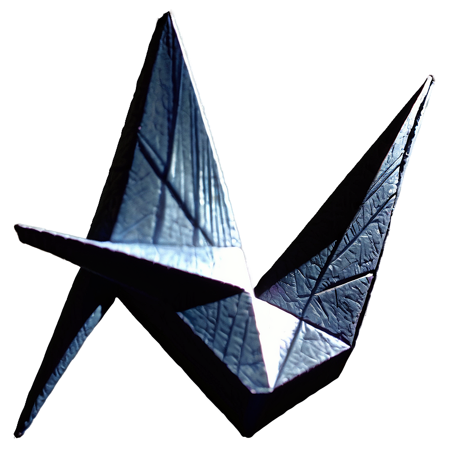 Paper Crane In Moonlight Png Hgy41