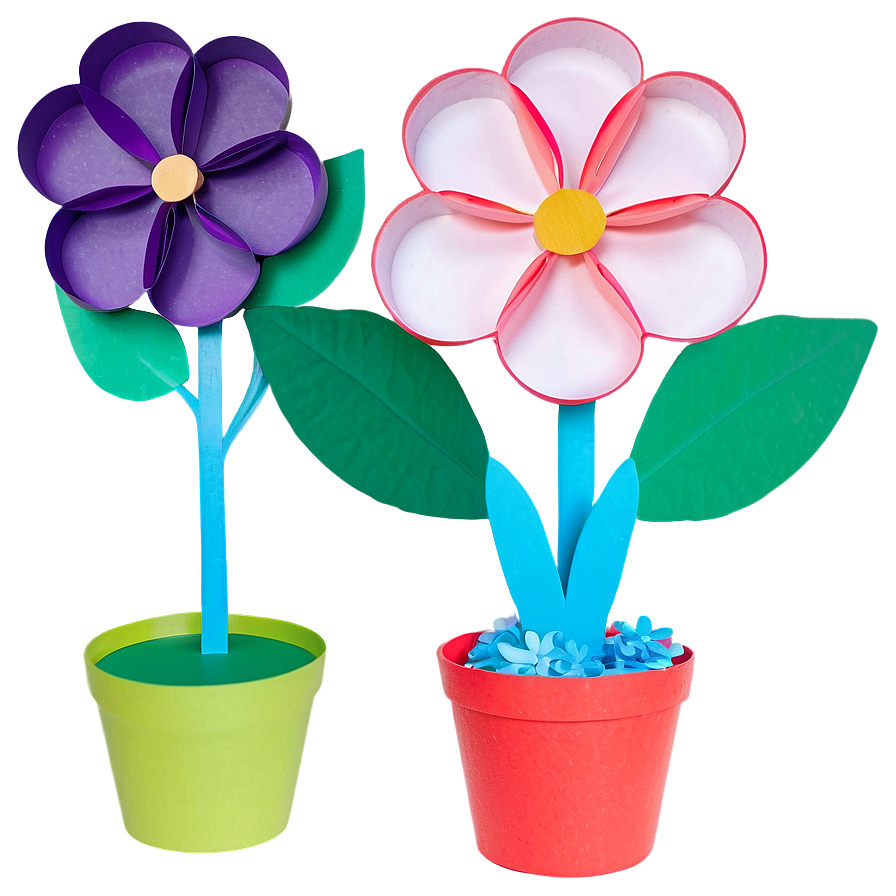 Paper Flower Centerpiece Png Fds97