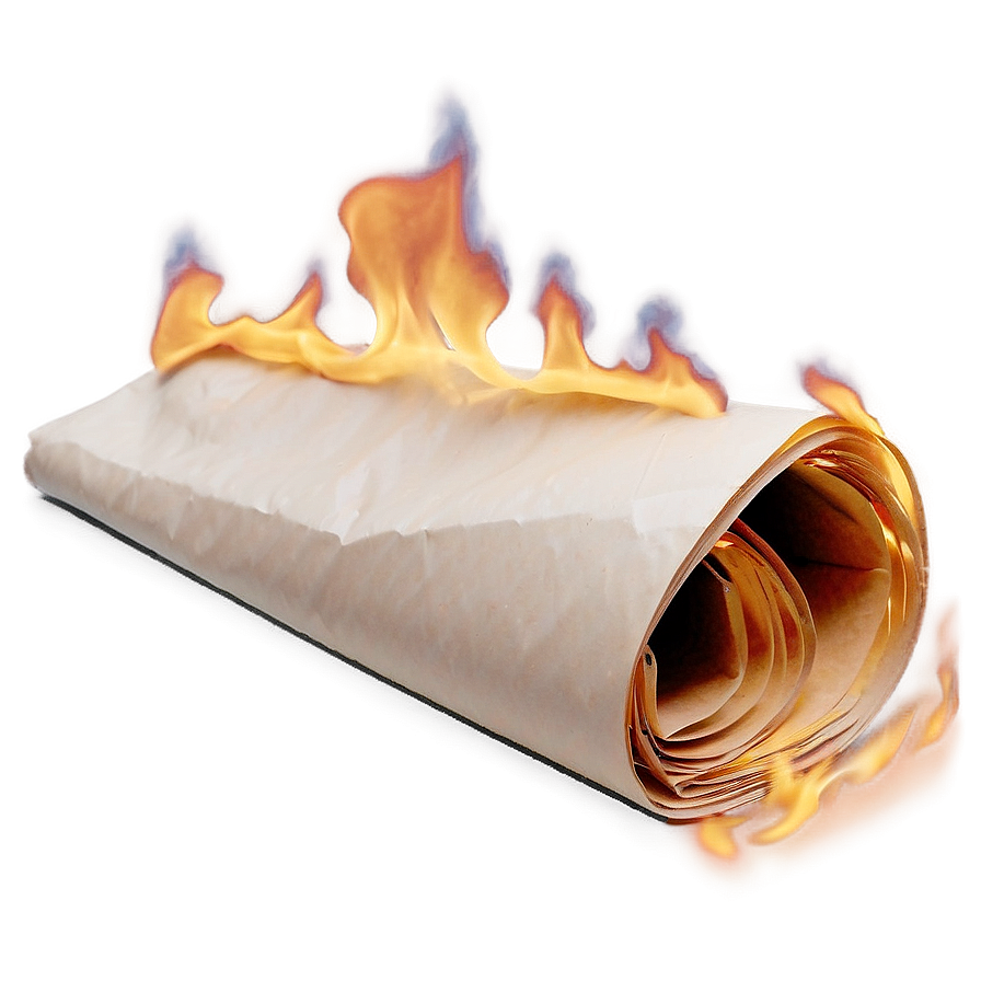 Paper In Flames Image Png Xte