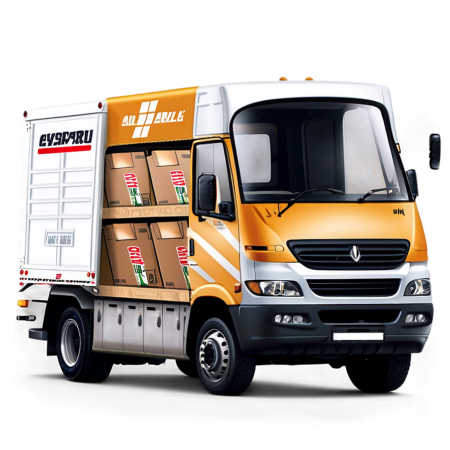 Parcel Delivery Truck Png Ino1