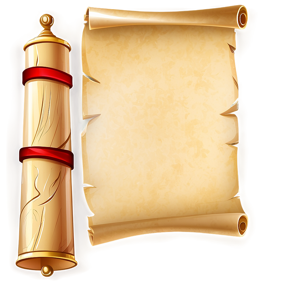 Parchment Scroll Clipart Png 15