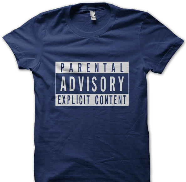 Parental Advisory Explicit Content Tshirt