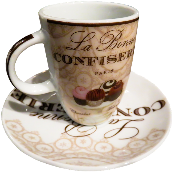 Parisian Confectionery Coffee Cup