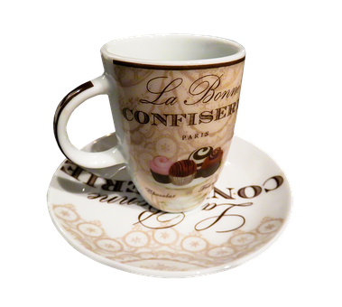 Parisian Confectionery Cupand Saucer