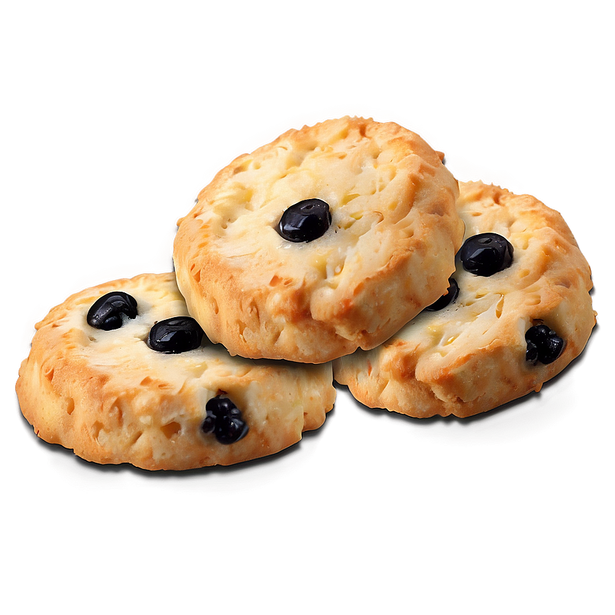 Parmesan Black Olive Biscuits Png 61