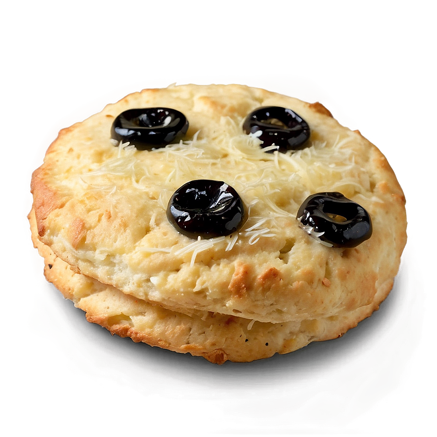 Parmesan Black Olive Biscuits Png Lvf