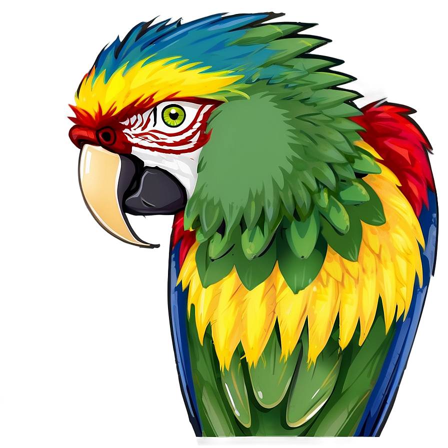 Parrot Head Png Wxq96