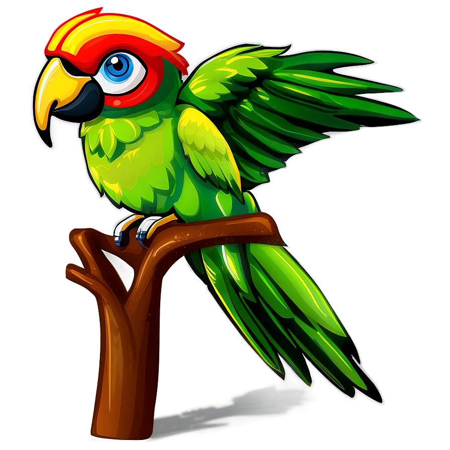 Parrot Sketch Png Kls35