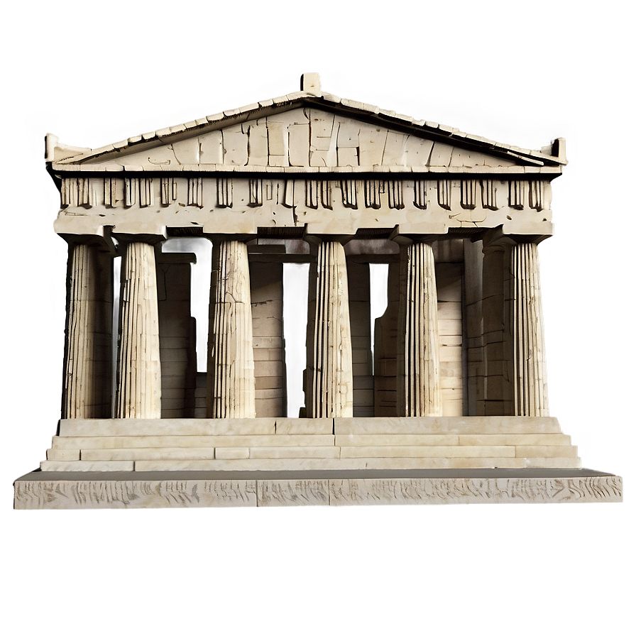 Parthenon Historical Reconstruction Png Bod85