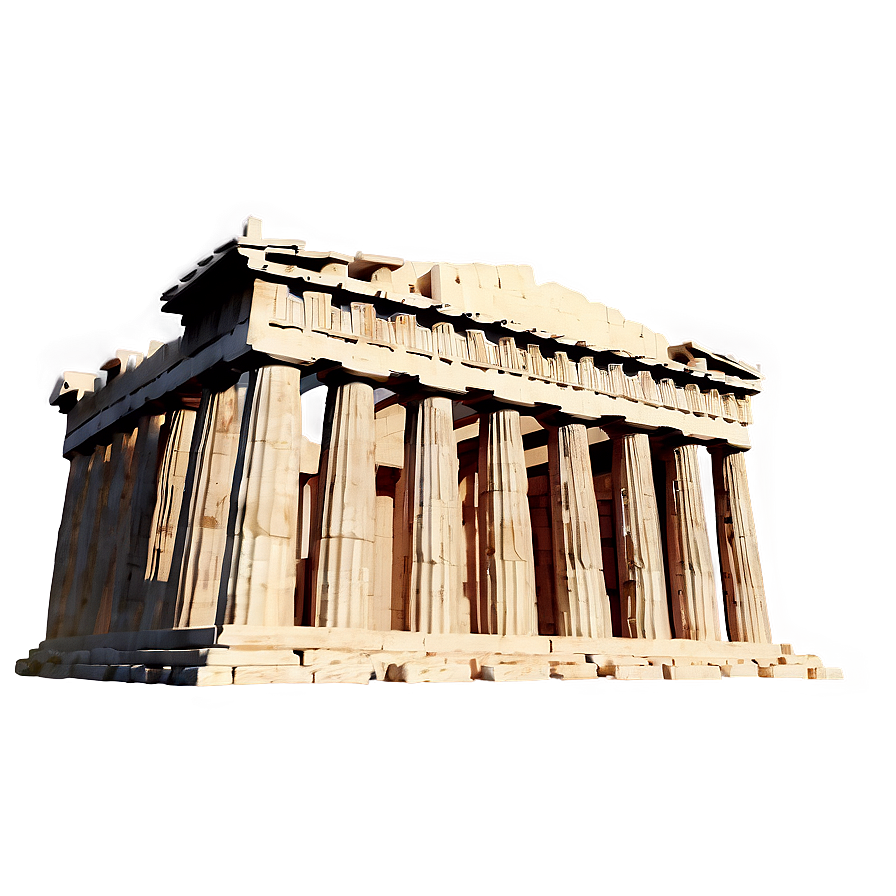 Parthenon Historical Reconstruction Png Ory