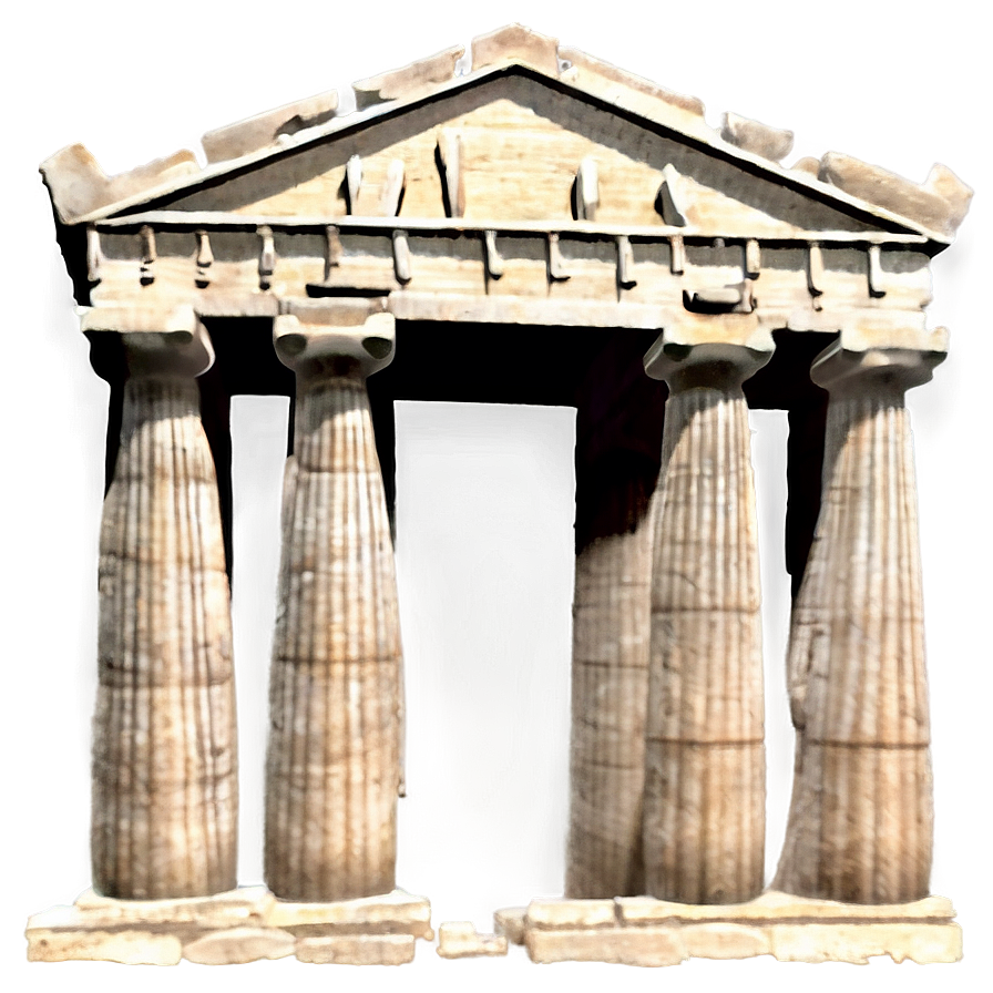 Parthenon Illustration Png Bks