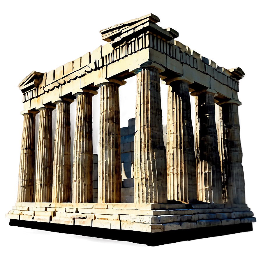 Parthenon In Daylight Png Slr19