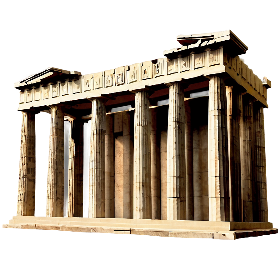 Parthenon Reconstruction Art Png 06252024